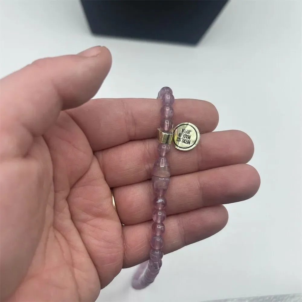 Avon Vintage Multicolor Beaded Necklace with Gold Tone Accents